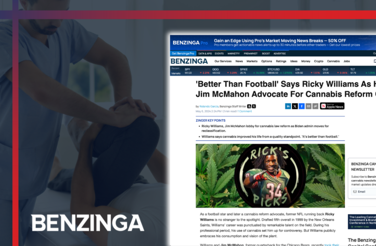 Project-Champion-cannabis-better-than-football-Ricky-Williams-benzinga1